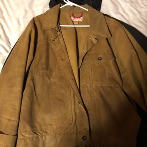Filson waxed short cruiser jacket